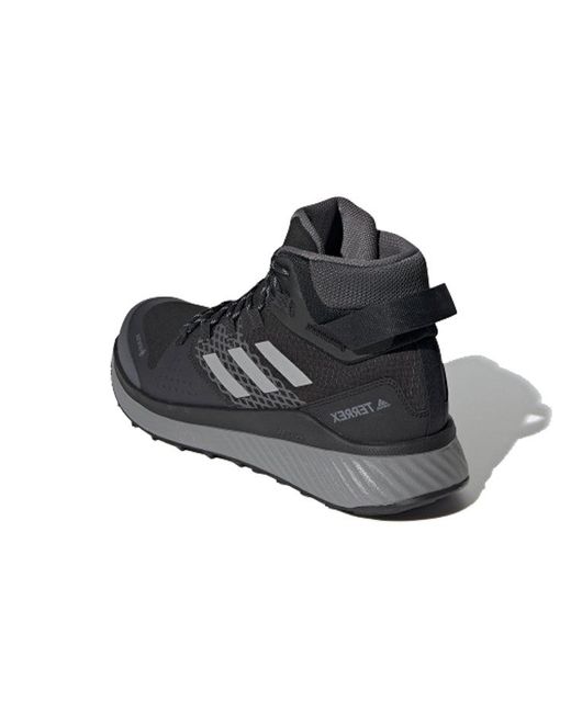 Adidas Black Terrex Folgian Hiker Mid Gtx for men