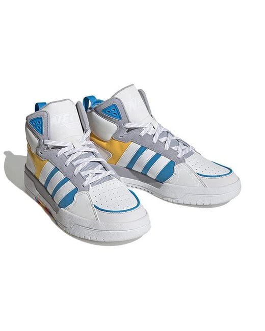 Adidas Blue (Wmns) Neo 100Db Mid Basketball Shoes 'Multi-Color'
