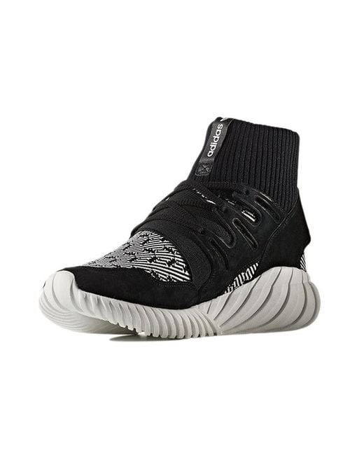 Adidas Black Tubular Doom Primeknit for men