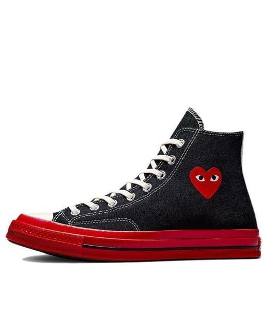Converse Red Comme Des Garcons Play X Chuck 70 High for men