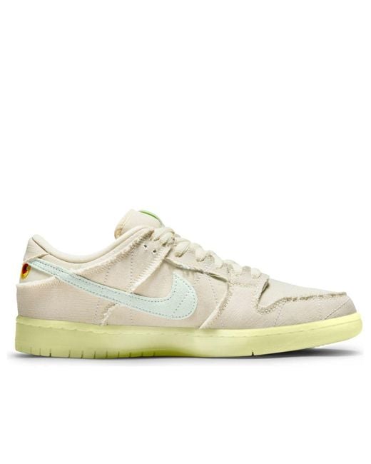 Nike White Sb Dunk Low 'Mummy' for men