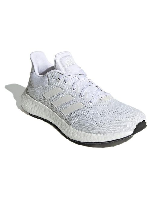 Adidas White Pureboost 21 Dash' for men