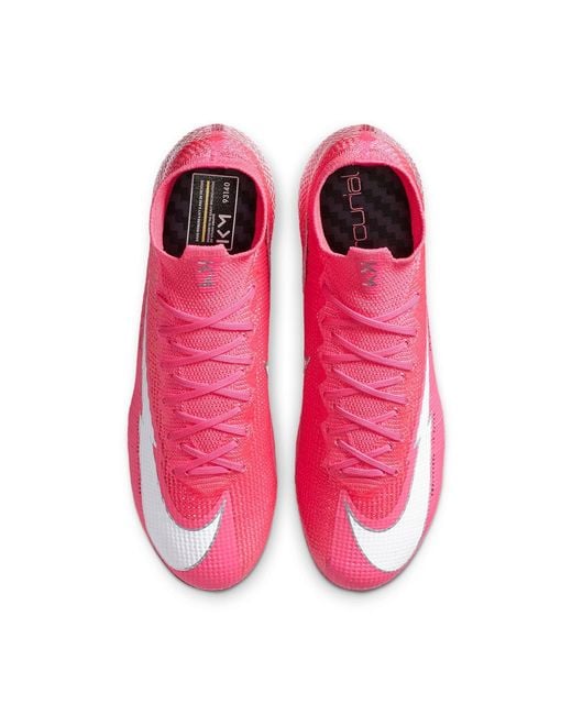 Nike Pink Kylian Mbapp X Mercurial Vapor 13 Elite Fg Panther' for men