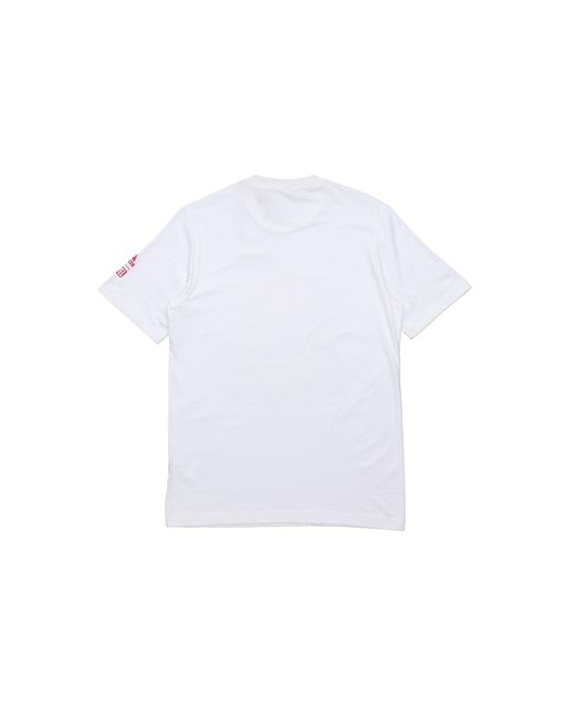 Adidas White X Marvel/ Marvel Dm Spiderman 1 Printing Basketball Sports Round Neck Short Sleeve T-Shirt for men