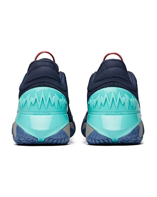 Anta Blue Basketball Shoes for men