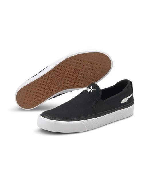 PUMA Black Bari Z Slipon Casual Shoes for men