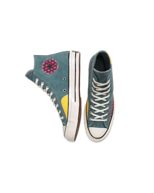 Converse Blue Chuck 70 High 'Faded Spruce' for men
