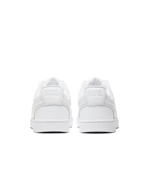 Nike White Court Vision Low Shoes
