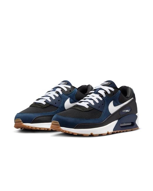 Nike Blue Air Max 90 Shoes for men