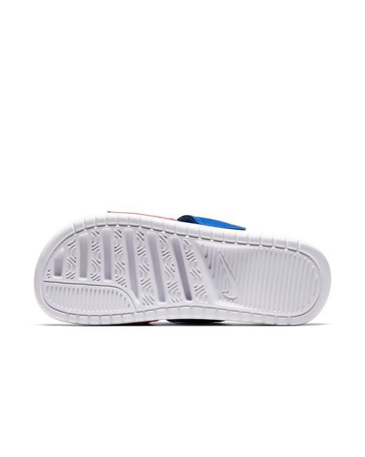 Nike Blue Benassi Duo Ultra Slide 'university Red Game Royal'