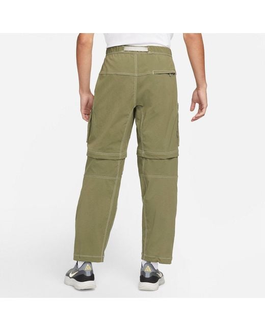 Nike Green Acg Smith Summit Cargo Pants 'Medium' for men