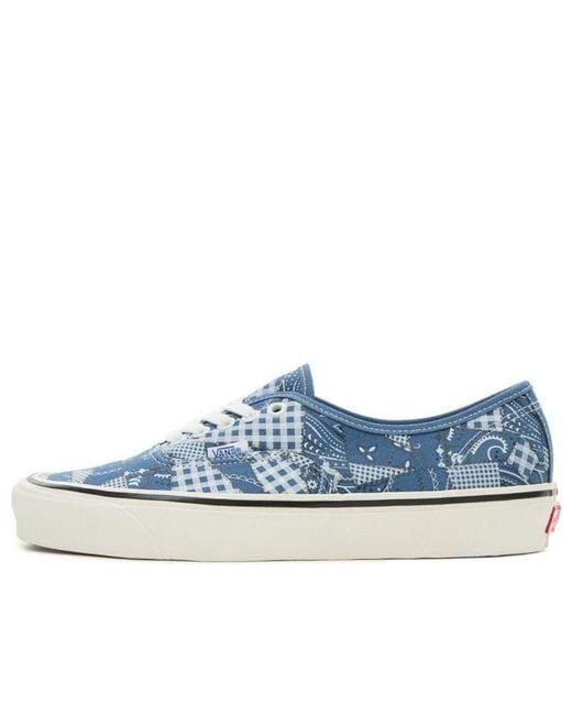 Vans Blue Wp X Authentic 44 Dx 'Paisley Patchwork for men
