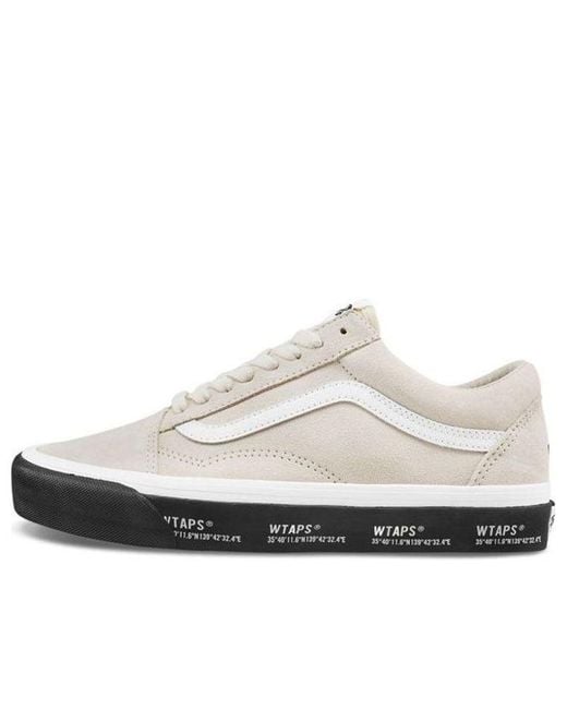 Vans White Wtaps X Old Skool Lx for men