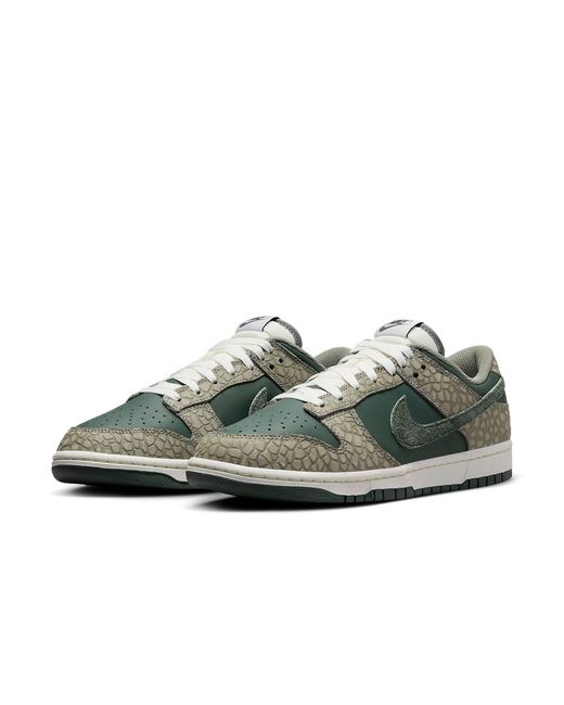 Nike Green Dunk Low Premium 'Urban Landscape 2.0' for men