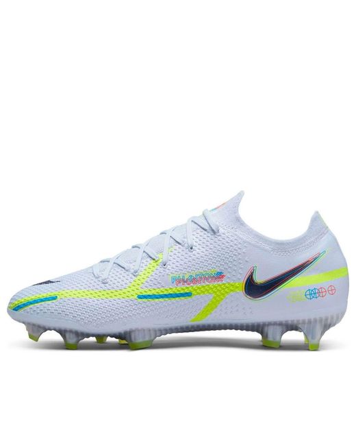 Nike Blue Phantom Gt2 Elite Fg Volt' for men