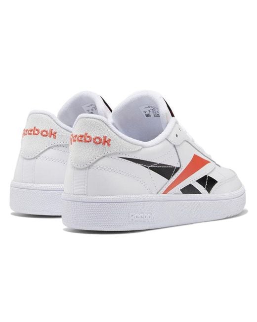 Reebok White Club C 85 'Rosette' for men