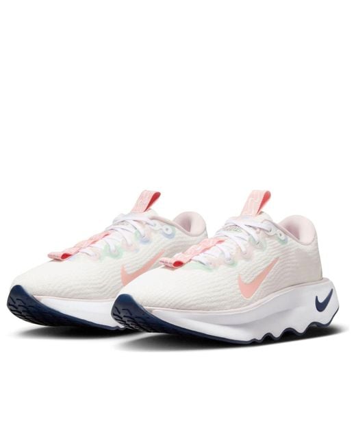 Nike White Motiva Premium Premium Walking Shoes