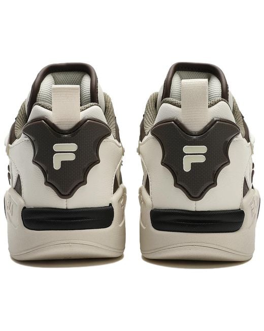 Fila White Desperado Low Top Shoes for men