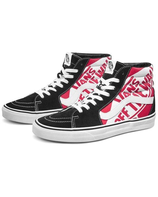 Vans Black Sk8-Hi 'Off The Wall for men