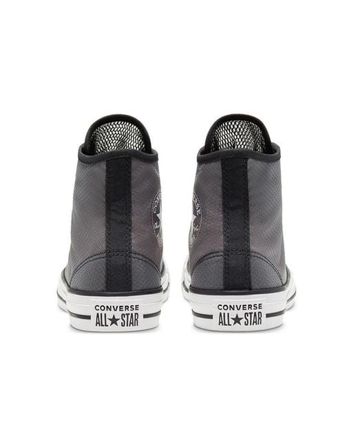 Converse Black Chuck Taylor All Star High 'Concrete Heat for men