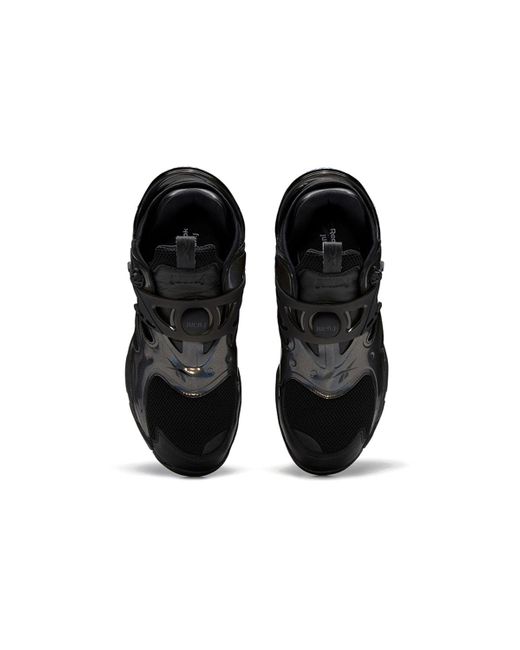 Reebok Black Juun J X Pump Court Metallic' for men