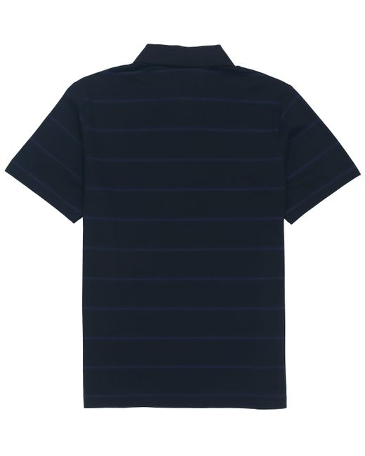 Adidas Black Fi Stripe Polo Athleisure Casual Sports Short Sleeve Polo Shirt for men