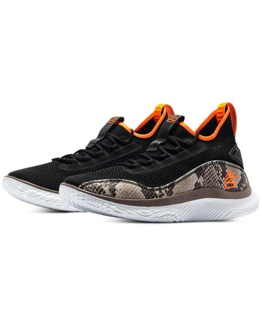 Under Armour Black Curry 8 'Strike & Flow' for men