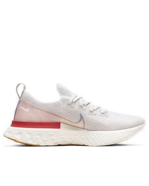 Nike White (Wmns) React Infinity Run Flyknit 'Psychic Coral'
