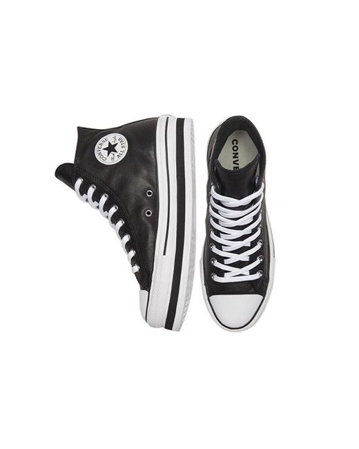 Converse Black (Wmns) Chuck Taylor All Star Platform Layer