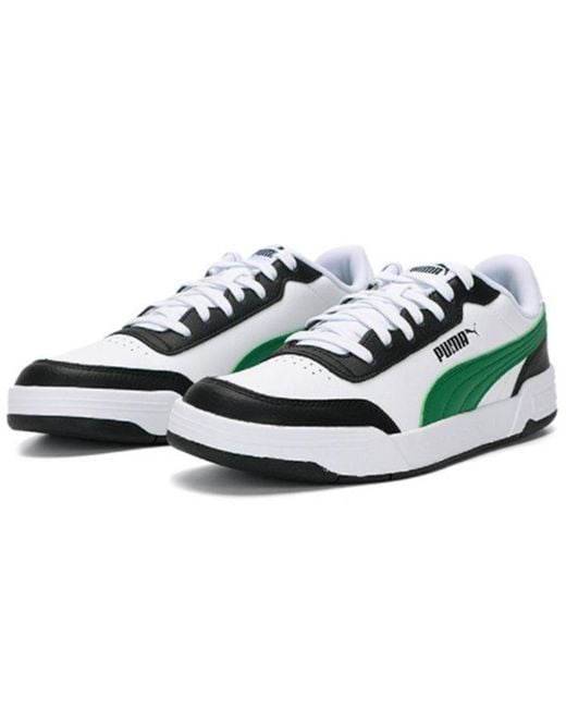 PUMA Green Caracal Wear-Resistant Lightweight Low Tops Casual Skateboarding Shoes for men