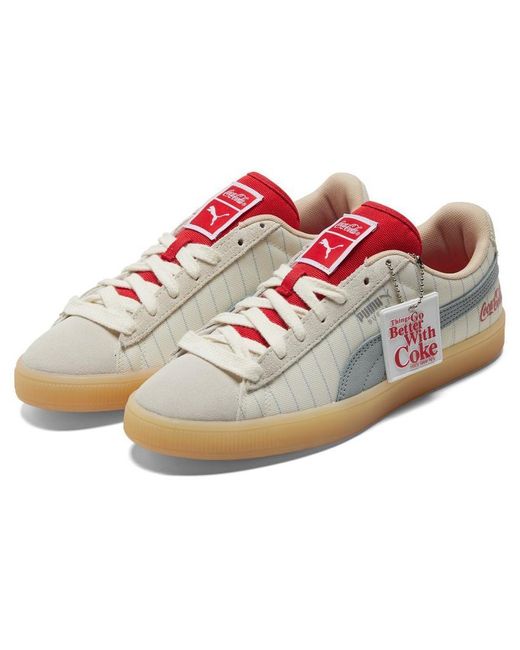 PUMA Blue Coca-cola X Suede for men