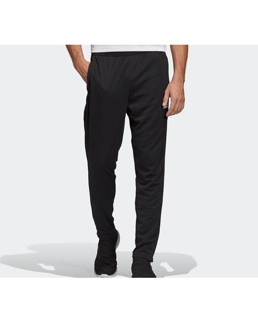 Adidas Black Letter Logo Print Sports Trousers for men