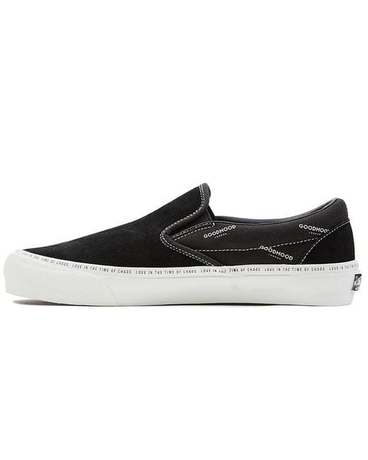 Vans Black Vault X Goodhood Og Classic Slipon Lx for men