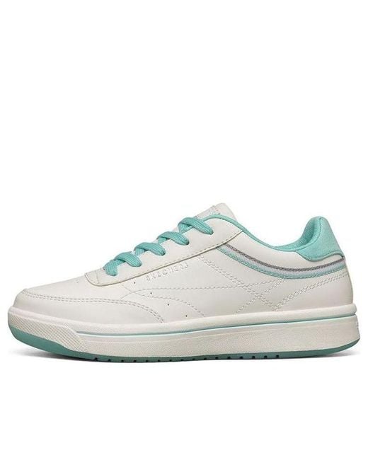 Skechers White (Wmns) Downtown Low-Topsneakers