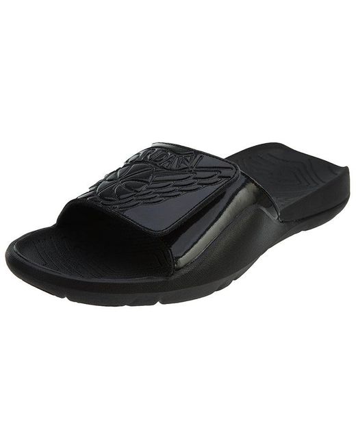 Nike Black Hydro 7 Slide 'Triple' for men