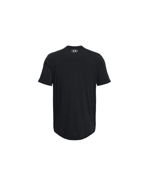 Under Armour Black Project Rock Family T-Shirt for men