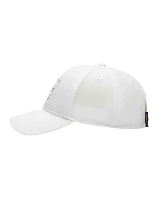 Li-ning White Graphic Baseball Cap