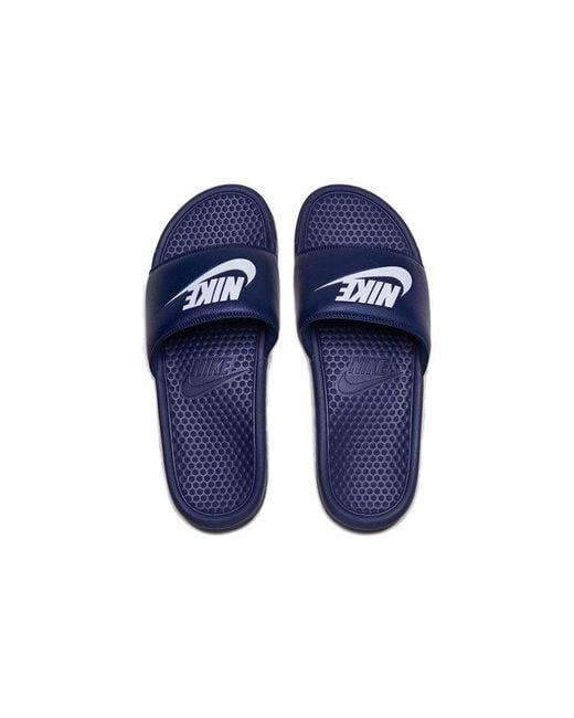 Nike Blue Benassi Jdi 'Midnight' for men