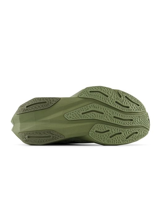 New Balance Green Fuelcell Rebel V4 'Olivine Dark Camo' for men
