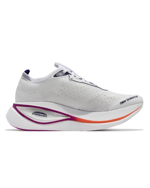 New Balance White Fuelcell Supercomp for men