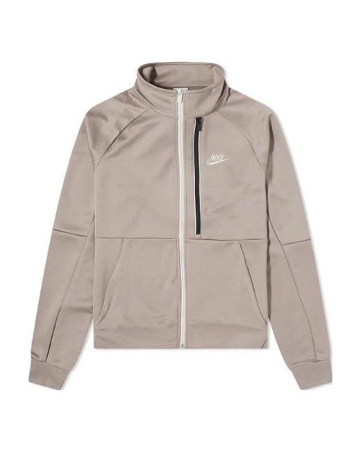 Nike Tech Tribute Track Jacket in Gray for Men | Lyst