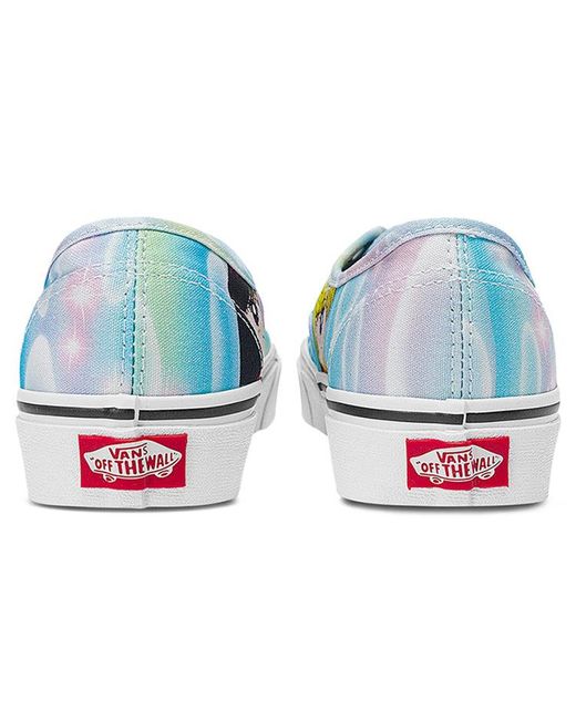 Vans Blue Sailor Moon X Authentic 'Pretty Guardian & Tuxedo Mask' for men