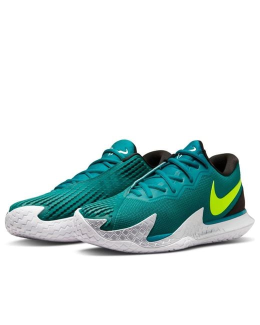 Nike Blue Court Air Zoom Vapor Cage 4 Rafa 'Bright Spruce Atomic' for men