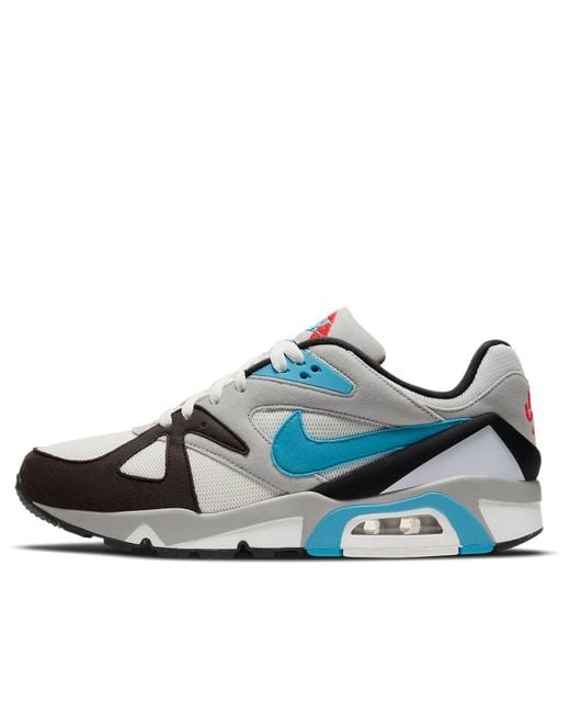 Nike Blue Air Structure Og Shoes In White, for men
