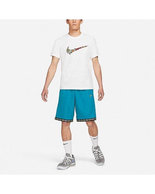 Nike White As Nk Oc Ssnl Fran Swsh Tee for men