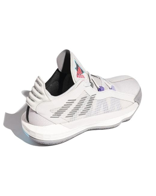 Adidas White Dame 6 Gca 'Playoff Pack' for men