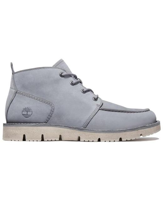 Timberland Gray Westmore Moc Toe Chukka Boots for men