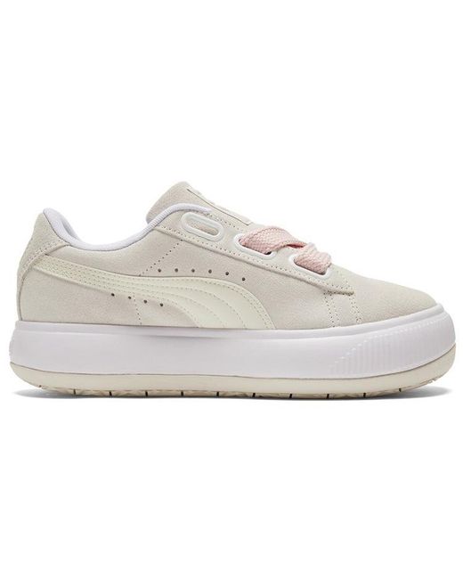 PUMA White (Wmns) Suede Mayu Heart Suede