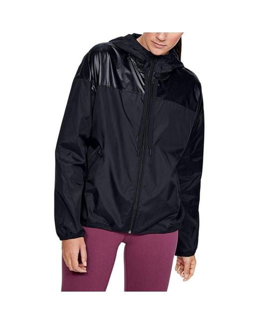 Under Armour Black (Wmns) Unstoppable Woven Full Zip Jacket