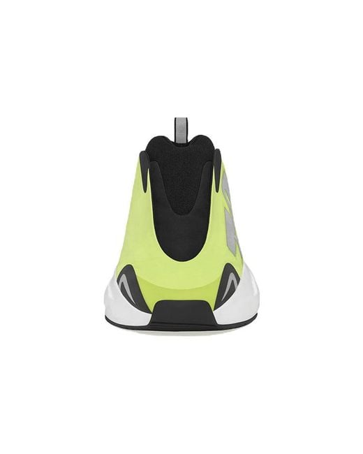 Adidas White Yeezy Boost 700 Mnvn Laceless 'Phosphor' for men